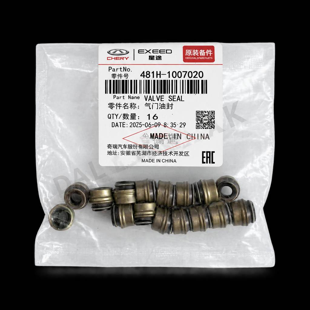 کاسه نمد ساق سوپاپ ام‌وی‌ام ۳۱۵ اورجینال چری (۱۶ عددی) | Valve Seal – 481H-1007020